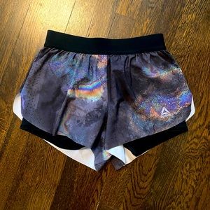 Lined Reebok Track Shorts, Size S